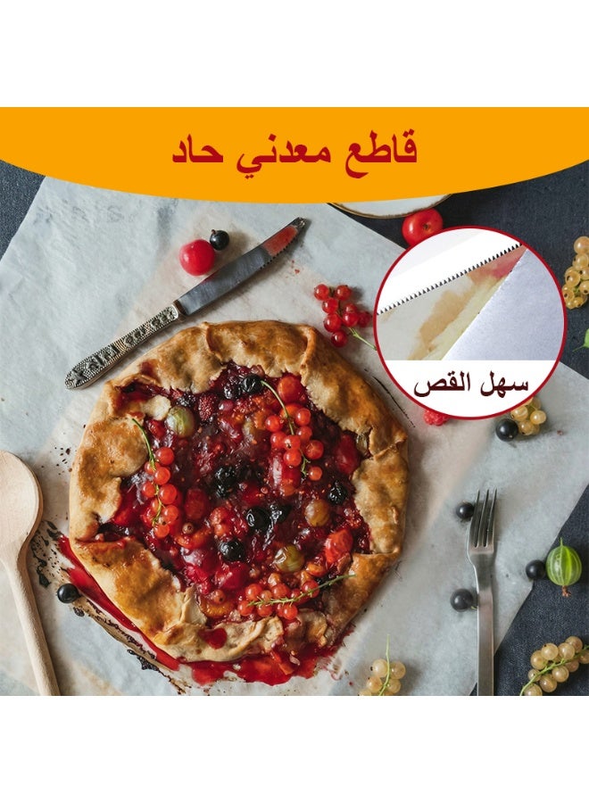 فلوكسهوم لفة ورق زبدة للخبز 10م × 30سم مع قاطع – مطلية بالسيليكون غير لاصقة، مقاومة للحرارة حتى 230°م، خالية من الكلور، مقاومة للزيت والماء، مناسبة للقلاية الهوائية والفرن وصواني الخَبز ولفّ الساندويتشات - Image 4